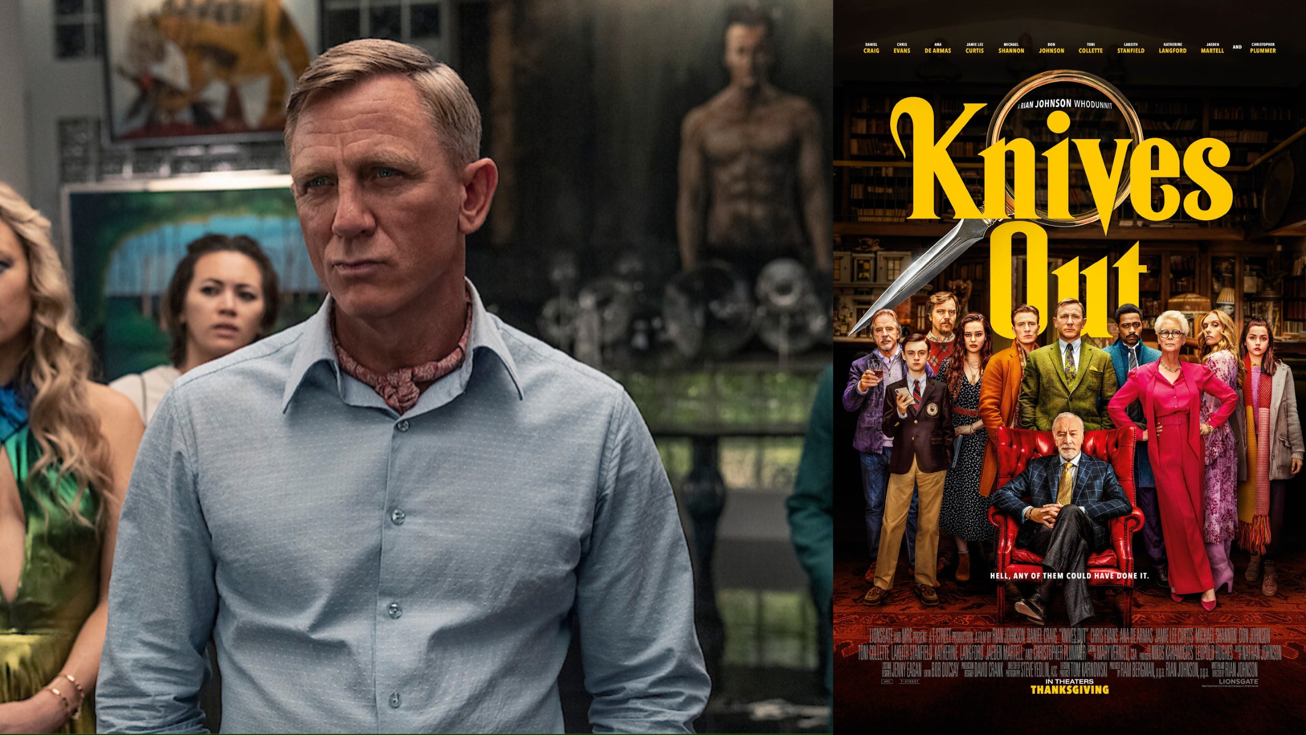 Daniel Craig in Knives Out - Wake Up Dead Man | Credit Netflix.com