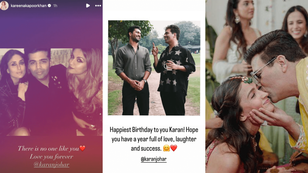 Karan Johar Celebrates 52nd birthday with Friends and Family | Credit Instagram